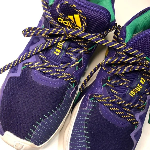 Adidas D.O.N. Issue #2 Pick and Roll, size 7.5 - Picture 10 of 12